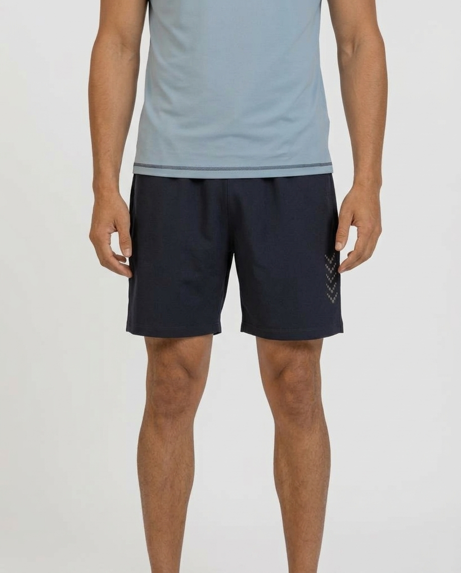 Glyde Mens Shorts Blue studio