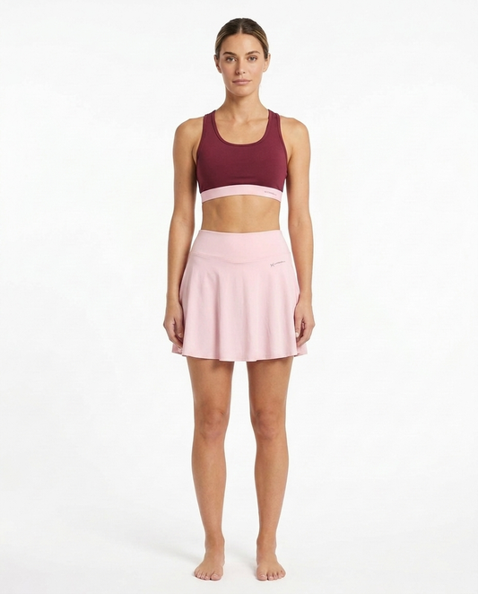 Flextra Womens Skorts Rose and Wine studio